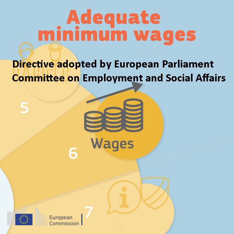 La UE vara la direttiva sul salario minimo europeo